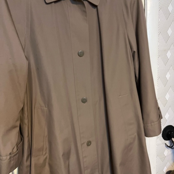 EUC London Fog Limited Short Trench Coat w/ Removable Flannel Liner - Picture 2 of 7